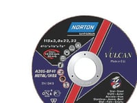 Skärskiva 230X2,5X22,2Mm - Norton Vulcan A30s-Bf Inox 41