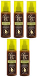 5 x Heat Defence Protector Leave In Spray With Moroccan Argan Oil Extract 150 ml