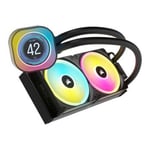 Corsair iCUE LINK H100i LCD RGB 240mm All In One CPU Liquid Cooler - Black