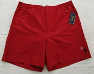New Men's Ralph Lauren Polo Red Swim Swimming Shorts - Small - £29.95 Free Post