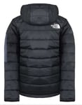 The North Face Kids Padded Jacket II Junior Hooded Full Zip Black Jacket Coat XL