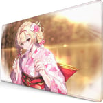 Y.Z.NUAN Mouse Pad Gamer Laptop 800X300X3MM Notbook Mouse Mat Gaming Mousepad Boy Gift Pad Mouse Pc Desk Padmouse Mats Anime Mouse Pad Girl-1