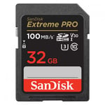 SanDisk 32GB Extreme Pro SDHC UHS-I minneskort