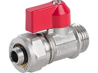 Perfexim Mini 1/2" Kulventil Röd (01-019-0000-001)