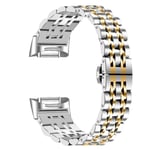 Rostfritt stål armband Fitbit Charge 5 Silver