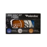 Polardisc Frisbeegolf 3-Disc Set POLARDISC DISC 3-DISC SET 6420613985114