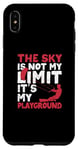 Coque pour iPhone XS Max The Sky Is Not My Limit Amusant Kitesurf Kiteboarding Lover