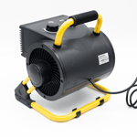 Electrical Industrial Heater Home Garage Room Warmer Energy Saving 2KW Fan Black