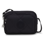 Kipling K.Quilt Abanu Zip Sac à bandoulière M 24 cm  noir