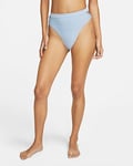 Nike Swim Women's Cut-Out High-Waisted Bikini Bottoms