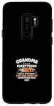 Galaxy S9+ Grandma She Can Make Up Something Real Fast Mother's Day Case