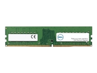 Dell - DDR4 - modul - 8 GB - DIMM 288-pin - 3200 MHz / PC4-25600 - 1.2 V - ej buffrad - icke ECC - Uppgradering - för Inspiron 38XX OptiPlex 30XX, 50XX, 70XX, XE3 XPS 8940