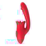 Teazers Clitoris Stimulator & G-Spot Vibrating Dildo - 1 st