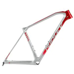 Ridley Bikes Ignite SLX MTB Carbon 29er Frameset - Silver / Candy Red Large Silver/Candy