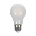 V-Tac 5W LED lampa - Filament, matteret, A60, E27 - Dimbar : Inte dimbar, Kulör : Varm