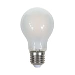 V-Tac 5W LED lampa - Filament, matteret, A60, E27 - Dimbar : Inte dimbar, Kulör : Varm