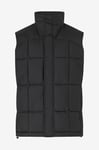 Lyle & Scott - Väst Quilted Pannelled Gilet - Svart