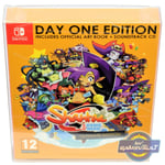 1 BOX PROTECTOR for Nintendo Switch Game Shantae Day One PQUBE 0.5m Plastic Case
