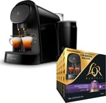 L'OR BARISTA Coffee Machine & Milk Frother by Philips with L'OR Double Lungo Pro