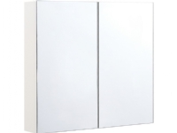 Shumee väggskåp för badrum med spegel 80 x 70 cm NAVARRA