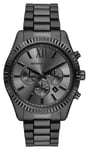 Michael Kors MK9154 Men's Lexington (44mm) Black Chronograph Watch