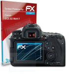 atFoliX 3x Screen Protector for Canon EOS 6D Mark II clear