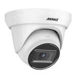 ANNKE 5MP Super HD TVI Dome Turret Security Camera with Metal Housing 130ft EXIR Night Vision IP67 Weatherproof 4-in-1 for Outdoor Indoor CCTV Surveillance