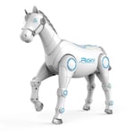 XIAOKEKE Remote Control Robot Horse for Kids, Gesuture Sensing Robot Horse Toys,Intelligent Programmable Up Pony Toy Walking Animal -For Toys Gifts for 3-12 Year Old Boys Girls