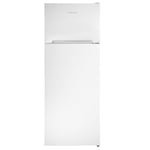 Russell Hobbs Freestanding Fridge Freezer in White 54cm Wide 145cm High 171L Fridge Capacity, 42L Freezer Capacity, Adjustable Thermostat, 2 Year Guarantee RH144TMFF541E1W