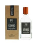 100Bon Unisex Bergamote & Rose Sauvage Concentre Eau de Parfum Spray 50ml - Refillable - Green - One Size