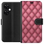 OnePlus Nord CE 3 Lite Plånboksfodral Unikt Rosa Mönster