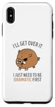 Coque pour iPhone XS Max Pig I'll Get Over It I Just Need To Be Dramatic First