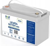 Lifepo4 12,8V 100 Ah (150A) Batteri + Bms + Bluetooth + Värmematta