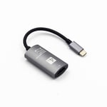 Type-C 3.1 / HDMI HDTV Adapter kabel til smartphone / MacBook / Tablet - Grå