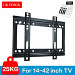 TV Wall Mount Bracket Slim Plasma LCD LED 14-42 inch Extendable For Television