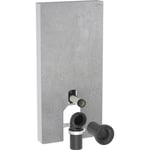 Geberit Monolith Plus cistern för back-to-wall toalett, 101 cm, betongoptik