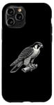 iPhone 11 Pro Peregrine Falcon Bird Graphic Artwork Design Case
