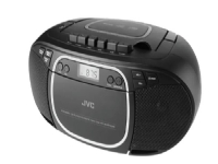 JVC RC-E451B, 1,6 kg, Svart, Bärbar CD-spelare