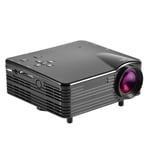 Mini LED Projector, Portable HD Video Projector Home Theater Movie Projector with Remote Control Support 1080P, HDMI/VGA/AV/USB/SD Input, Ideal For Entertainment Party Outdoor (UK)