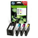 Genuine Original HP 903XL Black Cyan Magenta Yellow High Capacity Ink Cartridges