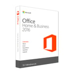 MICROSOFT OFFICE HOME & BUSINESS 2016 DK