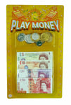2 PK  Children's Toy Play Money Pretend Role Shops Toy Cash £ Pound Notes Coins