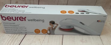 Beurer MG21 Infrared Heat Massager Soothing Vibration 3 Attachments