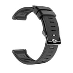 Sportarmband för Polar Grit X Silikonarmband Smart Klockarmband Black