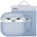 Uniq Lino-deksel for AirPods 3 gen silikonblå/arktisk blå