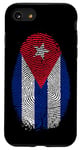 iPhone SE (2020) / 7 / 8 Cuba Flag Fingerprint It is in my DNA Gift for Cubans Case