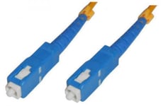 Fiberkabel SC/PC-SC/PC, Gul, 3m