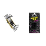 Topeak PT30 Mini Tool, Gold & Muc-Off Puncture Plug Refills - Set of 5 Thick and 5 Thin Puncture Plugs for Use with The Puncture Plug Repair Kit - Suitable for Tubeless Bike Tyres