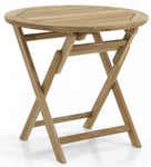 Brafab - Turin Fällbord Teak 80 cm Rund