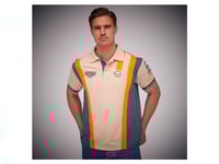 Gulf Racing Pro Polo-Shirt. Retro Sandfarvet S